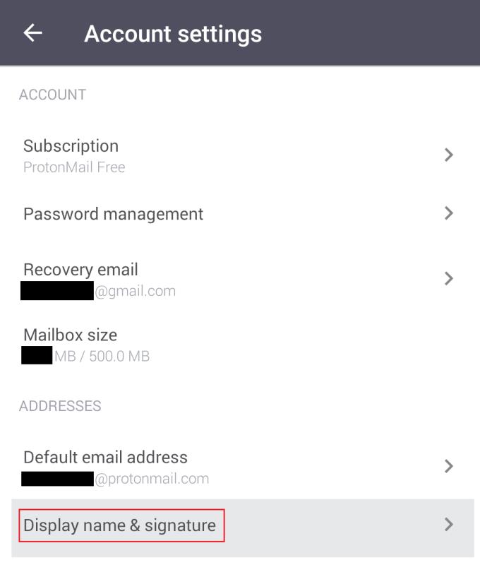 Protonmail: Si të shtoni një nënshkrim të personalizuar