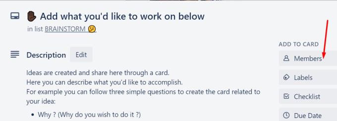 Trello: Как да зададете задачи и карти