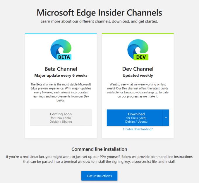 Hur man installerar Microsoft Edge på Linux