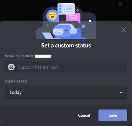 Discord: com establir un estat personalitzat