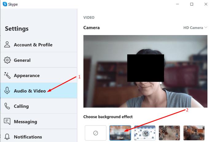 Як розмити фон вашого відеодзвінка Skype