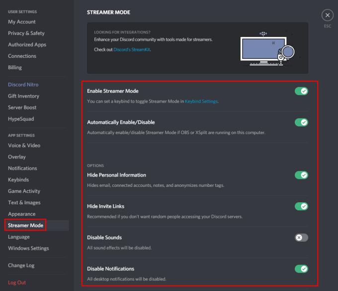 Discord: Com configurar el mode Streamer