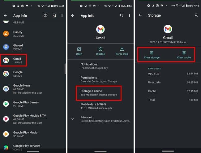 Com corregir que Gmail no es sincronitza a Android