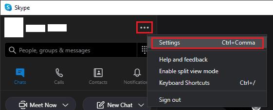 Skype: Com desactivar les notificacions quan un contacte es connecta