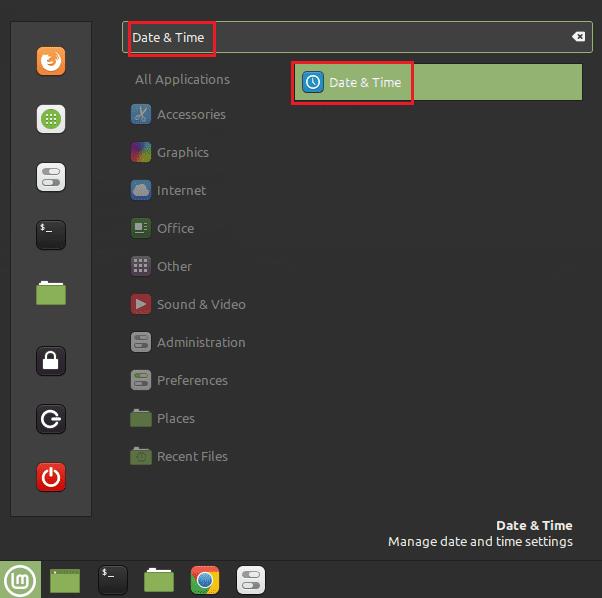 Linux Mint: Com configurar la data i l'hora del dispositiu