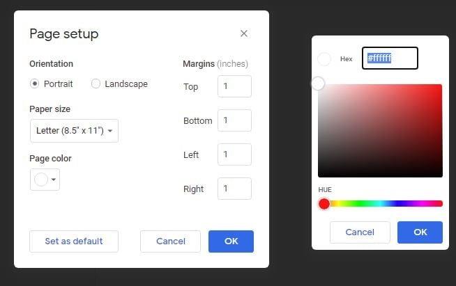 Dokumenty Google: Jak změnit barvu textu a stránky