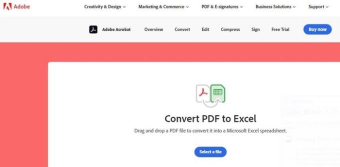 Kako pretvoriti PDF u Excel proračunsku tablicu