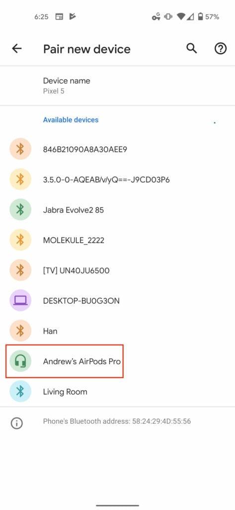 Як використовувати Airpods Pro з Android