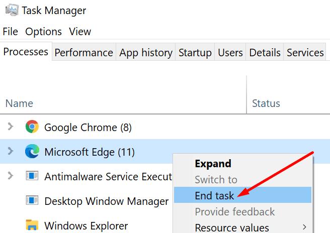 Corregiu l'ús elevat de la CPU i la memòria de Microsoft Teams