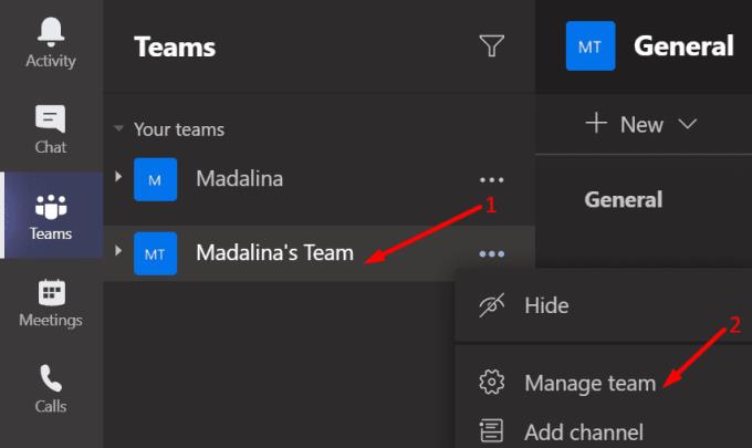 Microsoft Teams: Com canviar la imatge de l'equip