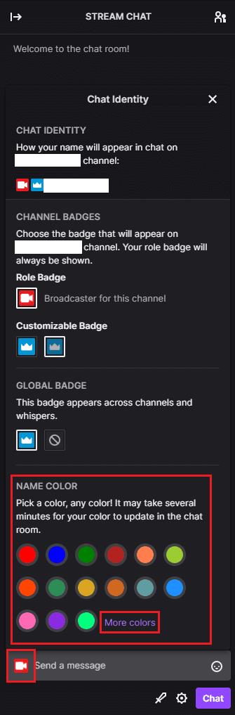 Twitch.tv: Kā mainīt krāsu Twitch tērzēšanā