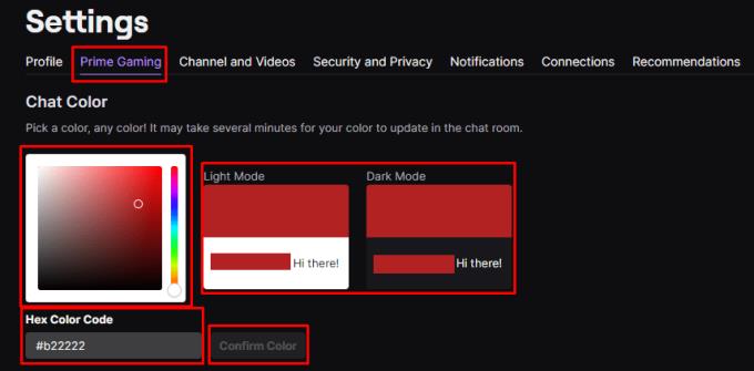 Twitch.tv: Kā mainīt krāsu Twitch tērzēšanā
