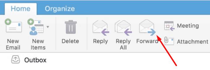 Outlook: com reenviar diversos correus electrònics alhora