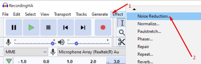 Audacity: com eliminar la veu, el soroll i l'eco