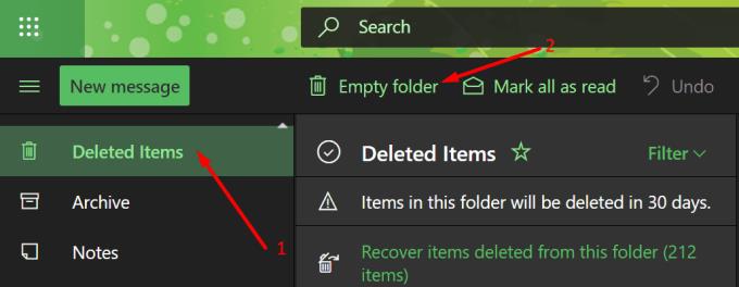 Outlook: не всі листи відображаються в папці "Вхідні".