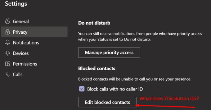 Microsoftovi timovi: Kako nekoga blokirati