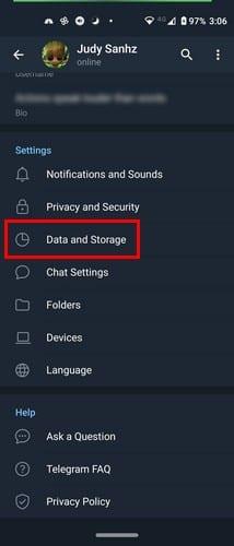Telegram: Com fer que l'aplicació utilitzi la vostra targeta SD per a l'emmagatzematge