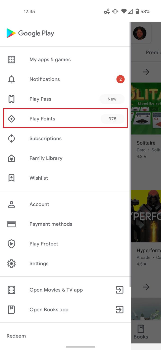 Com utilitzar Google Play Points a Play Store