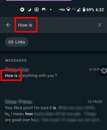 WhatsApp: Ako nájsť konkrétnu správu