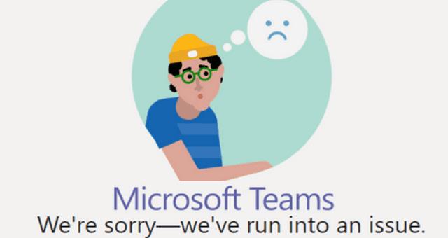 Skrbniško središče Microsoft Teams ne deluje