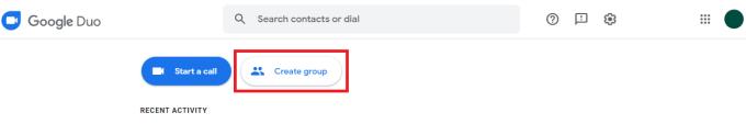 Google Duo: Ryhmäkeskustelun luominen