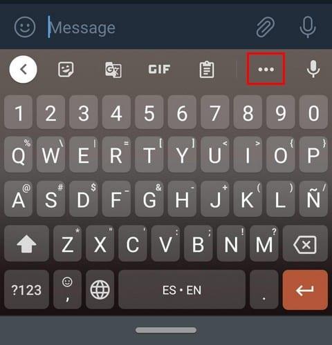 Com eliminar la banda de suggeriments a Gboard