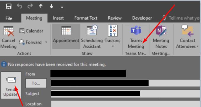 Как да конвертирате срещите на Outlook в срещи на екипи