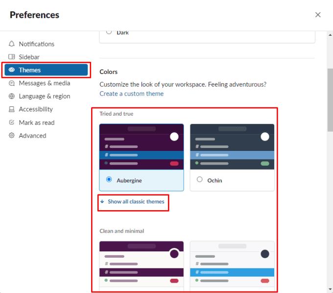 Slack: Jak nakonfigurovat své téma