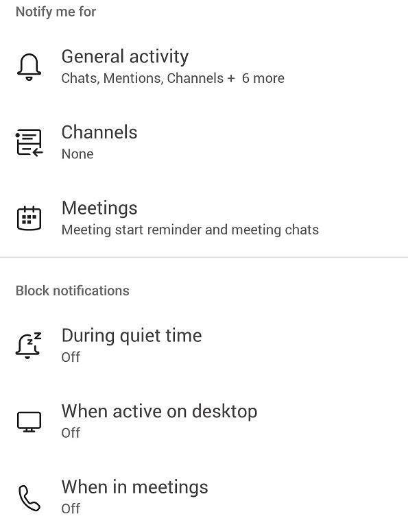 Les notificacions de Microsoft Teams no funcionen a l'iPhone