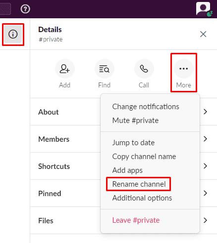 Slack: kā pārdēvēt kanālu