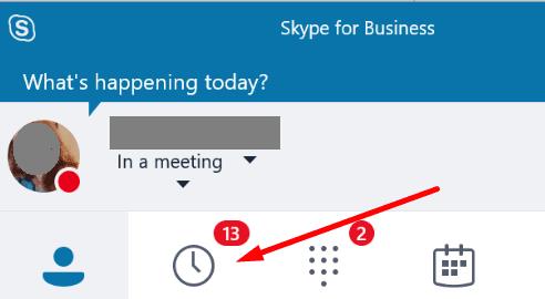 Skype for Business: on trobar l'historial de xat