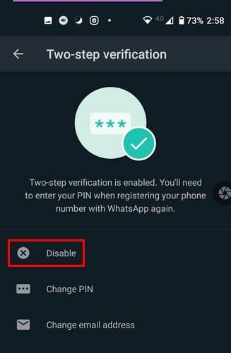 Com activar la verificació en dos passos a WhatsApp