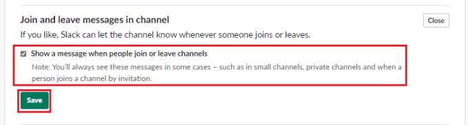 Slack: kā atspējot ziņojumus, kad lietotāji atstāj kanālu vai pievienojas tam