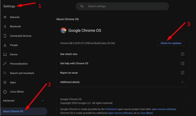 Corregiu l'error de Chromebook en configurar la impressora