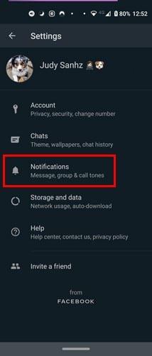 WhatsApp: Ako dať konkrétnemu kontaktu iný zvuk upozornenia