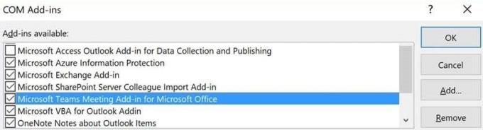 Lagfærðu Microsoft lið sem ekki samþættast við Outlook