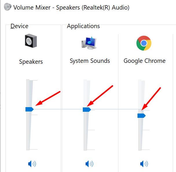 Oprava Microsoft Teams nevydávají zvuky