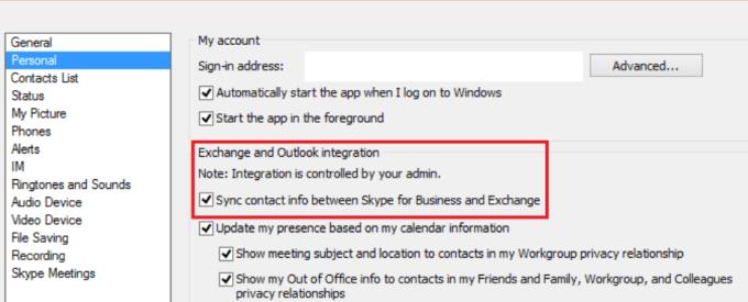 Korjaa Skype-virhe: Exchange tarvitsee kirjautumistietosi