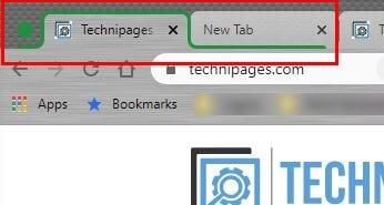Com agrupar les pestanyes obertes a Chrome