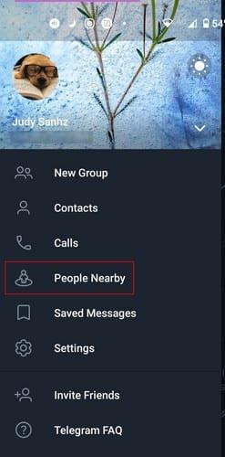 Kako v Telegramu poiskati ljudi v vaši bližini