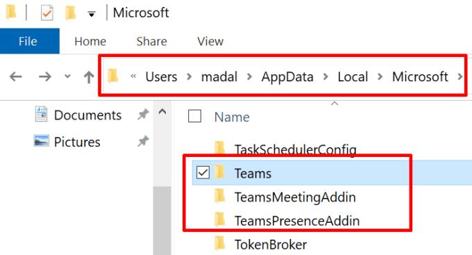 Arregla la configuració del dispositiu de Microsoft Teams que no es mostra