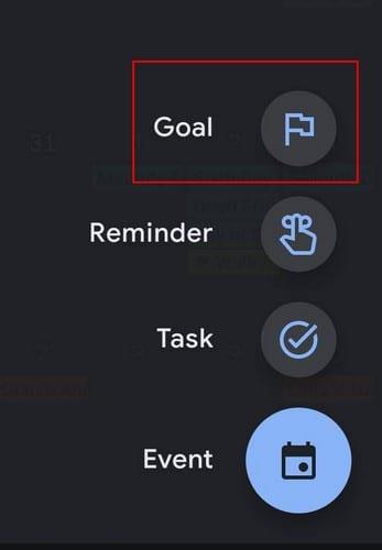 Si të krijoni objektiva në Google Calendar