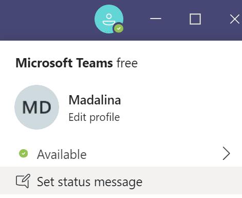 Microsoft Teams stále říká, že jsem pryč, ale nejsem