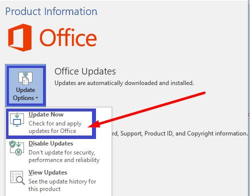 Oprava odznaku Dropbox, ktorý sa nezobrazuje v Office 365