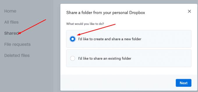 Jak opravit problémy se sdílením Dropboxu