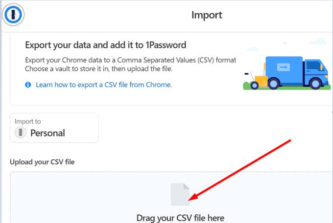 Як імпортувати паролі з Chrome в 1Password