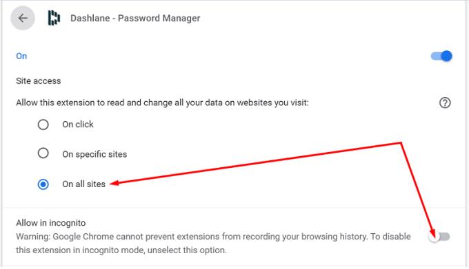 Popravite da Dashlane ne radi u Google Chromeu