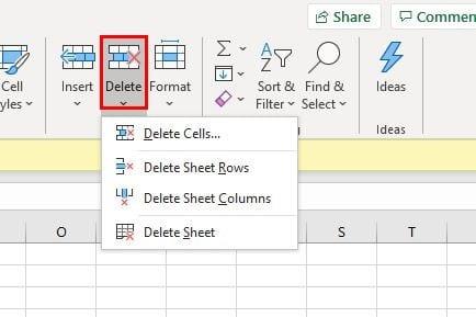 Kā dzēst vairākas Excel rindas vienlaikus