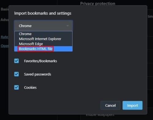 Sådan importeres bogmærker fra Chrome til Opera