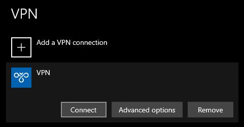 Vartotojo vadovas: „Windows 10“ VPN sąranka